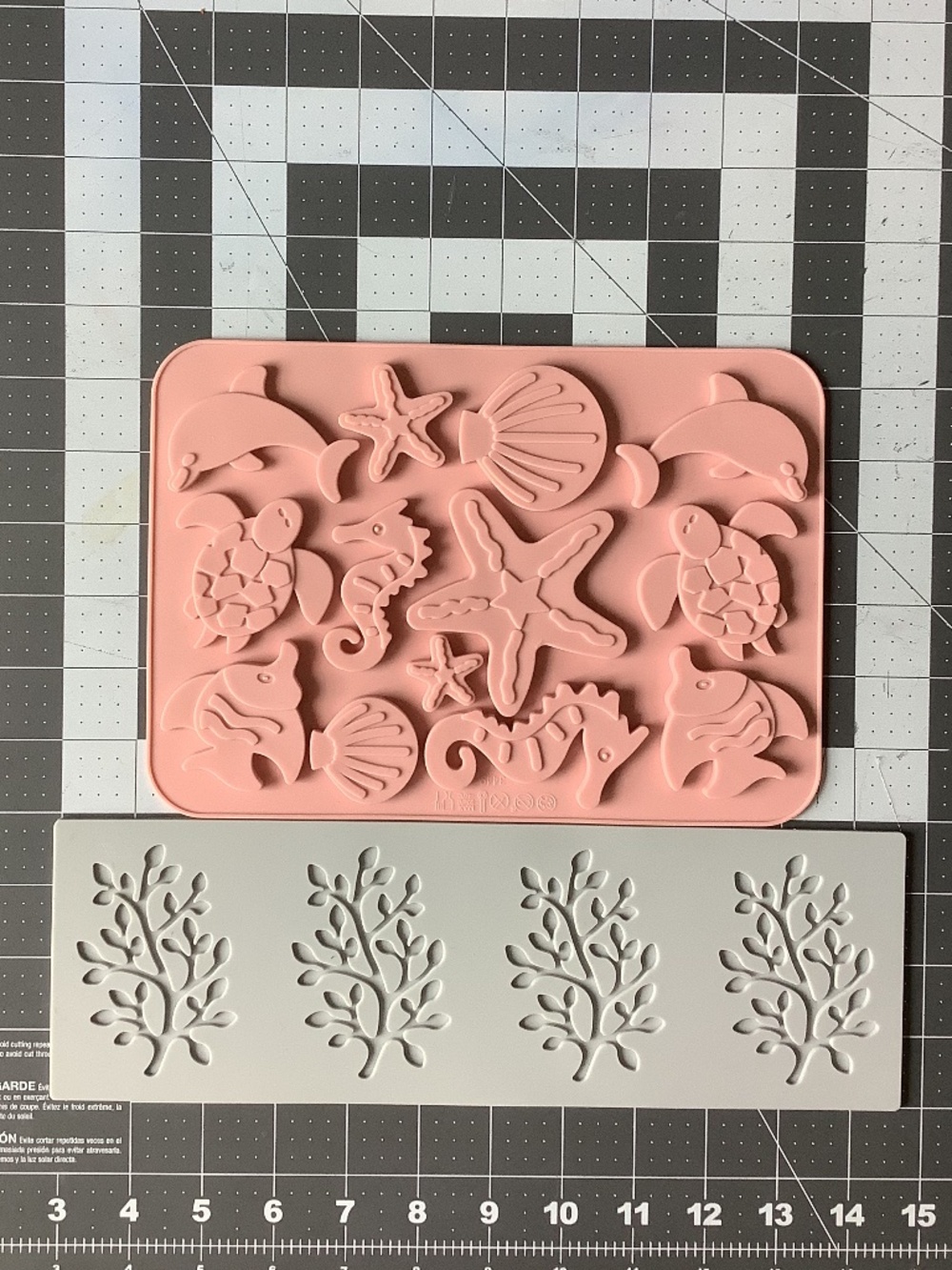 2 Ocean Silicone Molds